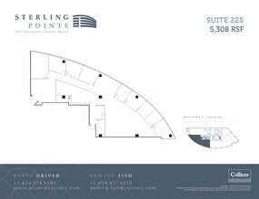 301 Perimeter Ctr N, Atlanta, GA to rent Floor Plan- Image 1 of 2