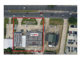 9489 Airline Hwy, Baton Rouge, LA - AERIAL  map view - Image1