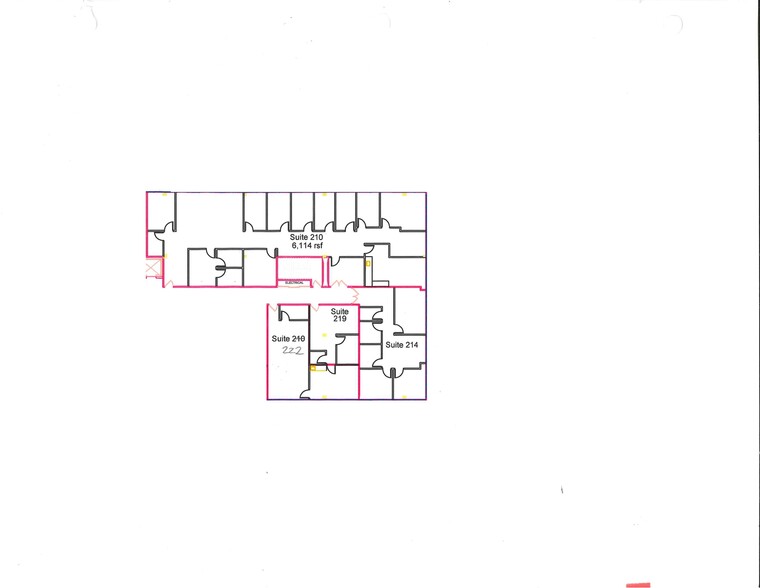 3605 Long Beach Blvd, Long Beach, CA for rent - Floor Plan - Image 2 of 6