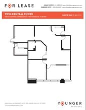 1401 N Central Expy, Richardson, TX to rent Floor Plan- Image 1 of 1