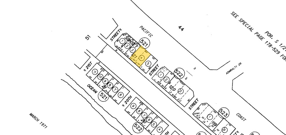 16585 Pacific Coast Hwy, Sunset Beach, CA for rent - Plat Map - Image 2 of 2