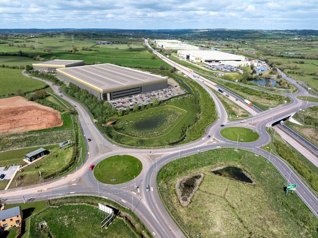 Friesian Way, Uttoxeter to rent Aerial- Image 1 of 4
