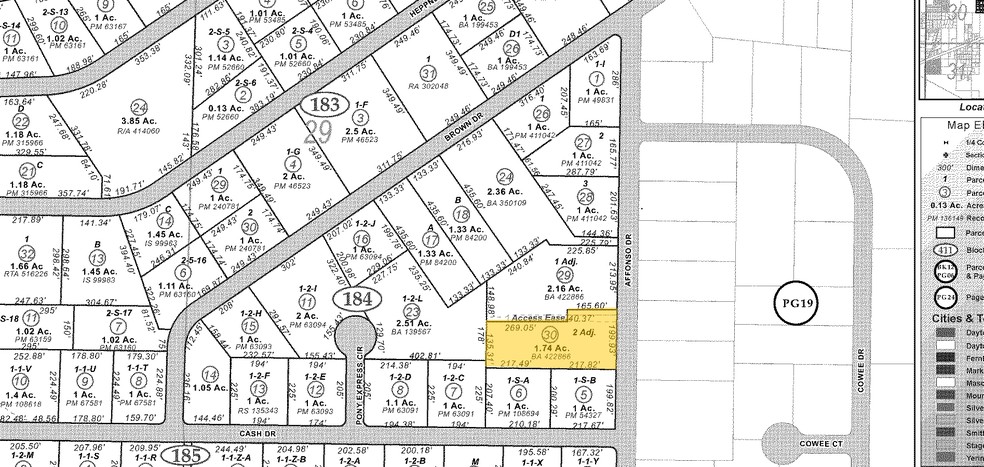 45 Affonso Dr, Carson City, NV for rent - Plat Map - Image 2 of 6