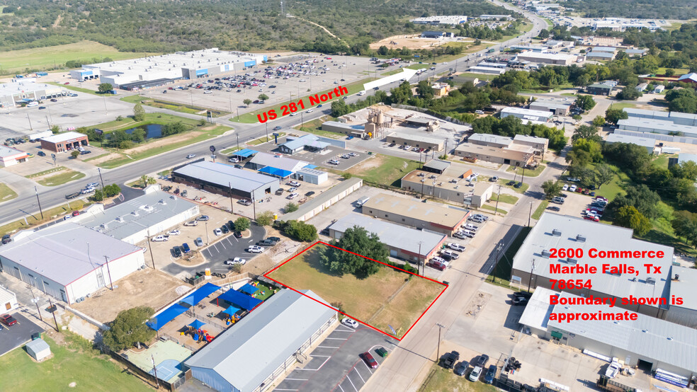 2600 Commerce St, Marble Falls, TX for sale - Aerial - Image 1 of 16