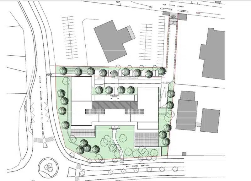 Office in Aix-en-Provence to rent - Site Plan - Image 3 of 4