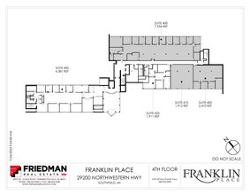 29200 Northwestern Hwy, Southfield, MI to rent Floor Plan- Image 2 of 2
