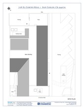 1310 El Camino Real, San Carlos, CA for rent Site Plan- Image 1 of 1