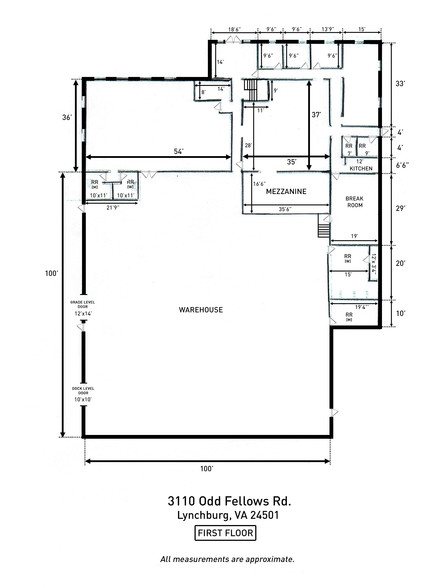 3110 Odd Fellows Rd, Lynchburg, VA for rent - Building Photo - Image 3 of 4