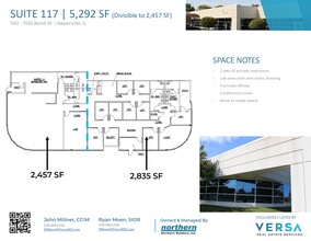 1551-1555 Bond St, Naperville, IL for rent Floor Plan- Image 2 of 2