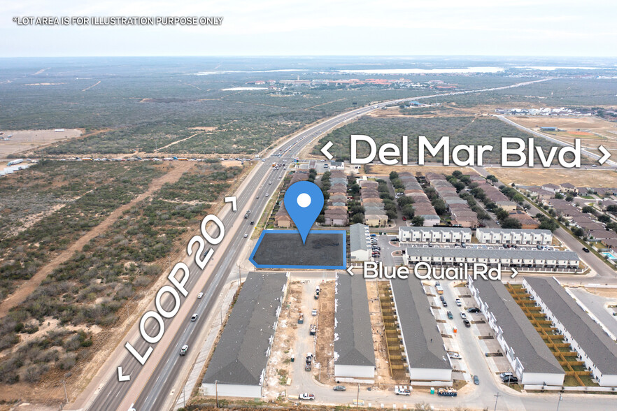 4110 Blue Quail, Laredo, TX for sale - Aerial - Image 1 of 1