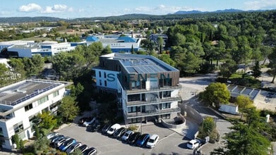 Aix-en-Provence, BDR - Aerial map view