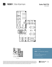 18301 Von Karman Ave, Irvine, CA for rent Floor Plan- Image 2 of 2