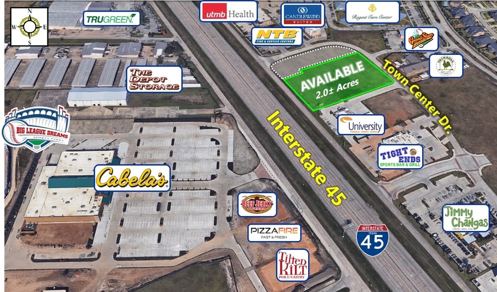 SEC I-45 @ Town Center Dr, League City, TX for sale - Other - Image 2 of 2