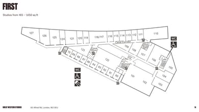 65 Alfred Rd, London to rent Floor Plan- Image 1 of 1