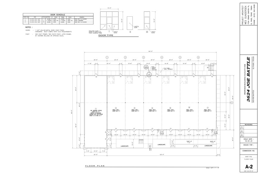 3624 Joe Battle Blvd, El Paso, TX for rent - Site Plan - Image 1 of 10