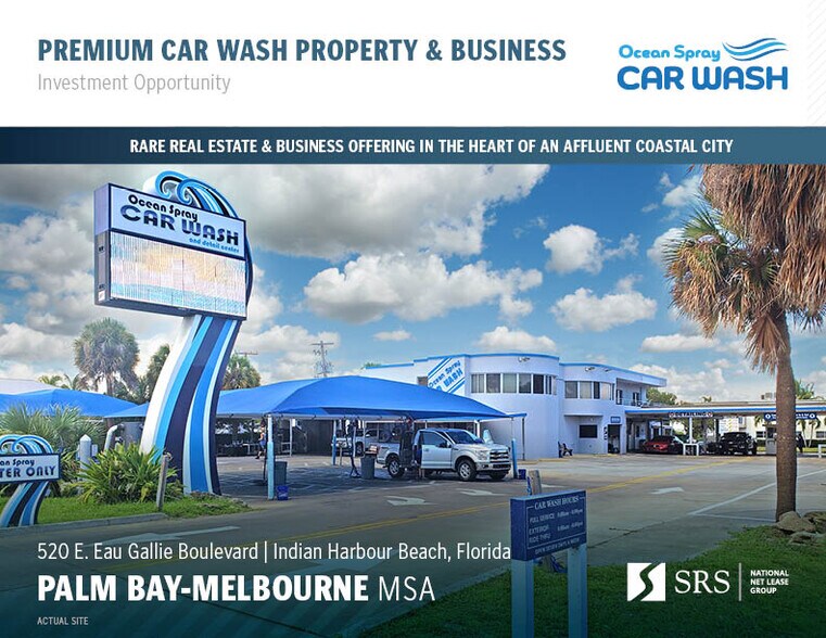 520 E Eau Gallie Blvd, Indian Harbour Beach 32937 Ocean Spray Car