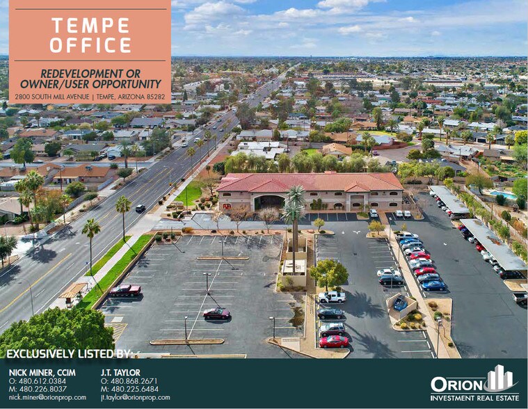 2800 S Mill Ave, Tempe, AZ for sale - Building Photo - Image 1 of 1