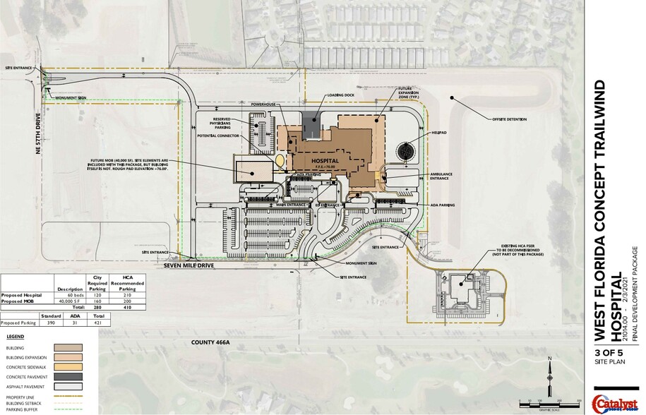 6131 Seven Mile Dr, Wildwood, FL for rent - Site Plan - Image 2 of 2