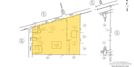 2360 Las Posas Rd, Camarillo, CA for sale Plat Map- Image 1 of 1