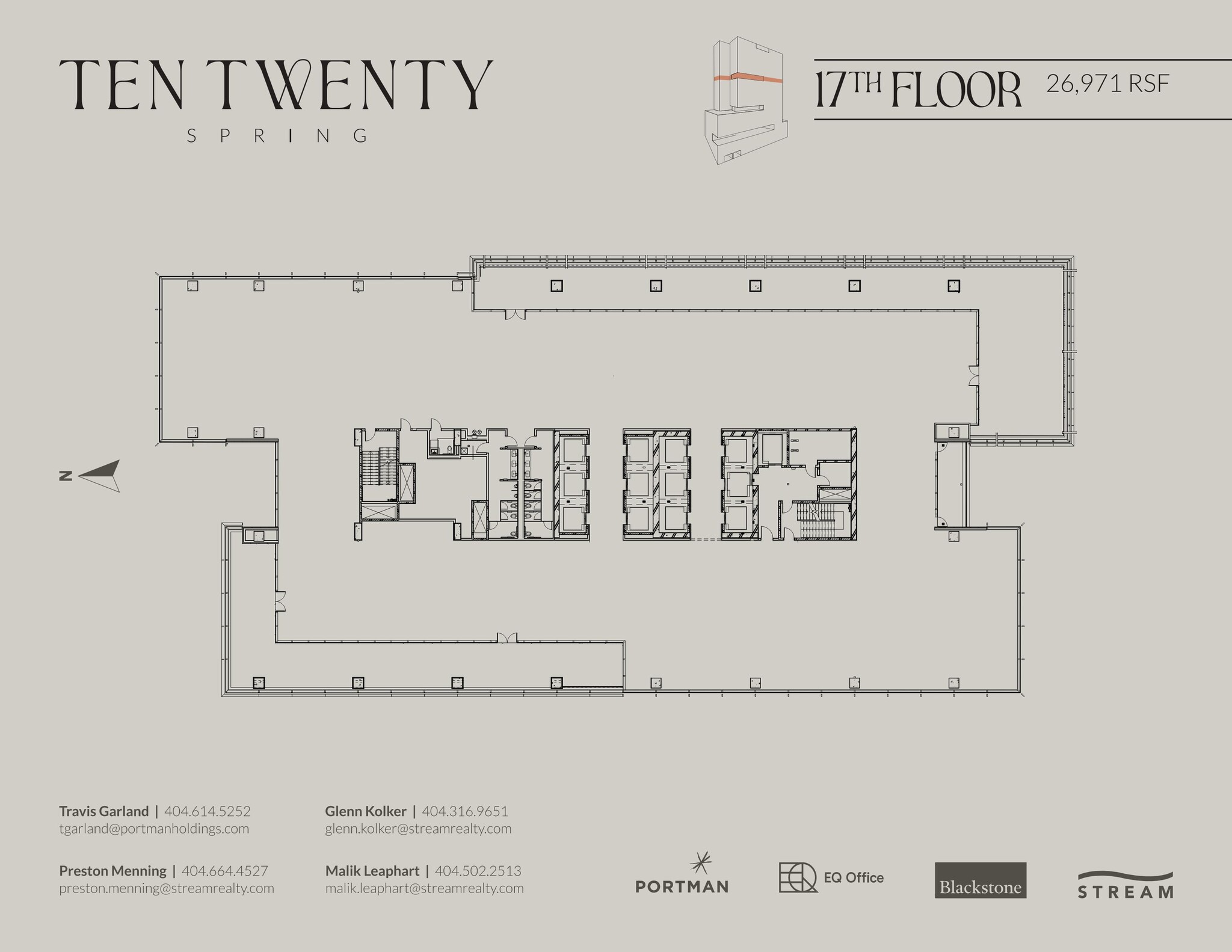 1020 Spring St, Atlanta, GA to rent Floor Plan- Image 1 of 1