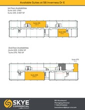 56 Inverness Dr E, Englewood, CO for rent Site Plan- Image 1 of 2