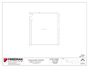 23800 W 10 Mile Rd, Southfield, MI to rent Floor Plan- Image 1 of 2