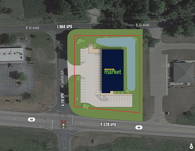 7992 34th St, Richland, MI for sale - Site Plan - Image 2 of 5