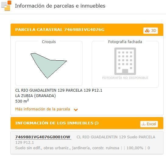 Calle Río Guadalfeo, 1, La Zubia, Granada for sale - Site Plan - Image 3 of 4