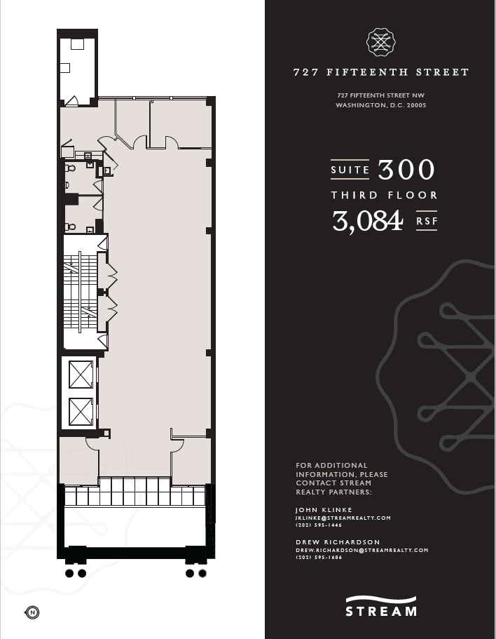 727 15th St NW, Washington, DC to rent Floor Plan- Image 1 of 2