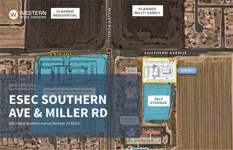 SEC Southern & Miller, Buckeye, AZ for rent - Building Photo - Image 2 of 6