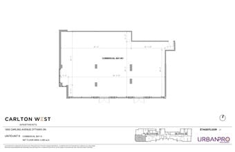 1655 Carling Ave, Ottawa, ON for rent Site Plan- Image 1 of 2