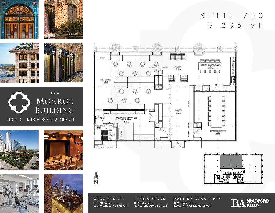 104 S Michigan Ave, Chicago, IL to rent Floor Plan- Image 1 of 5