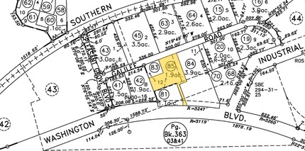 7100 Galilee Rd, Roseville, CA for rent Plat Map- Image 1 of 2