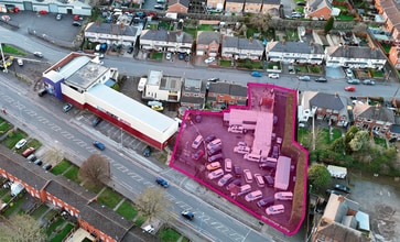 Dudley Port, Tipton, WMD - AERIAL  map view