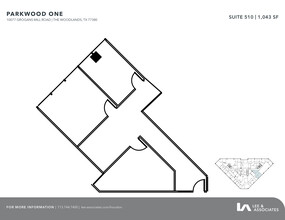 10077 Grogans Mill Rd, The Woodlands, TX for rent Floor Plan- Image 1 of 1