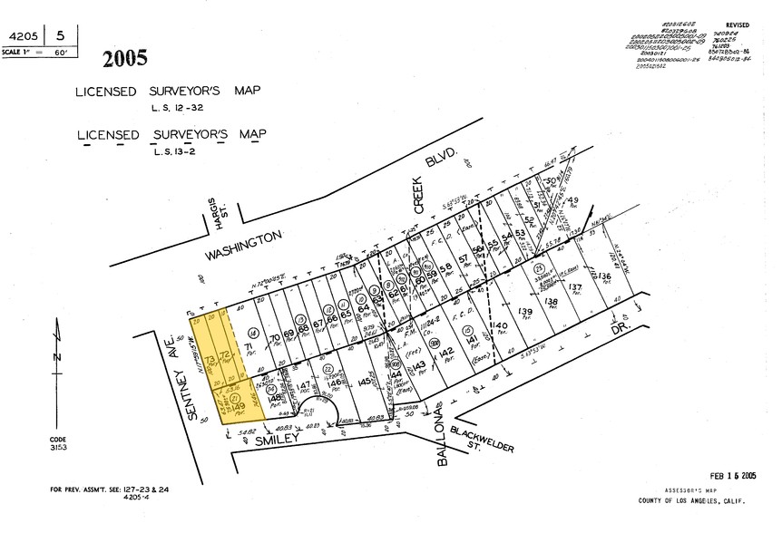 6006 Washington Blvd, Culver City, CA for rent - Plat Map - Image 2 of 19