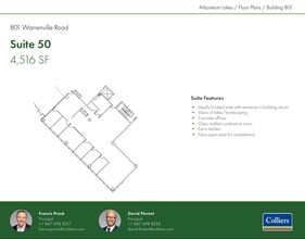 801 Warrenville Rd, Lisle, IL for rent Floor Plan- Image 1 of 1