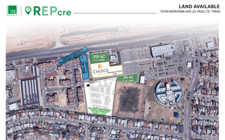 More details for 10740 Montana Avenue, El Paso, TX - Land for Rent