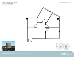 1415 North Loop W, Houston, TX for rent Floor Plan- Image 1 of 1