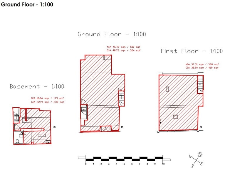 Morgan Quarter, Cardiff to rent - Floor Plan - Image 2 of 9