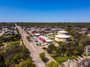 1905 W 15th St, Plano, TX - aerial  map view