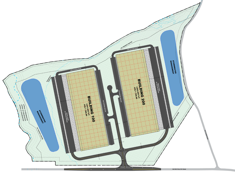 1727 Wayne Poultry Road, Pendergrass, GA for rent - Site Plan - Image 2 of 2