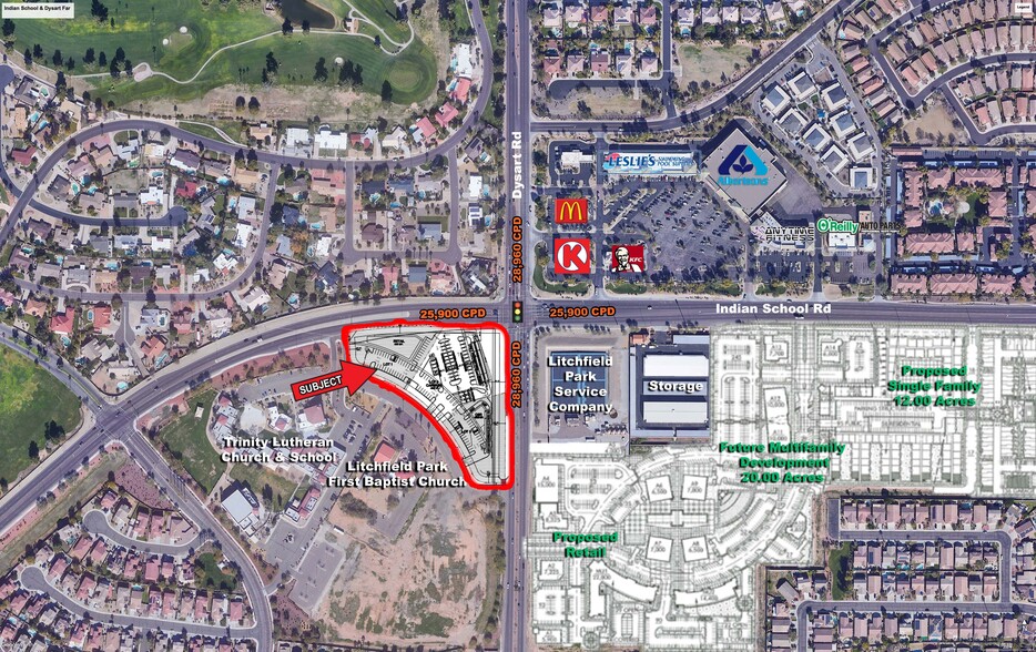 SWC Indian School & Dysart Rd, Avondale, AZ for rent - Building Photo - Image 1 of 6