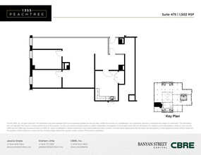 1355 Peachtree St NE, Atlanta, GA for rent Floor Plan- Image 2 of 2