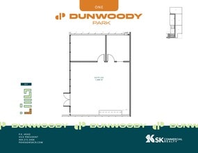 1 Dunwoody Park, Atlanta, GA to rent Site Plan- Image 1 of 1