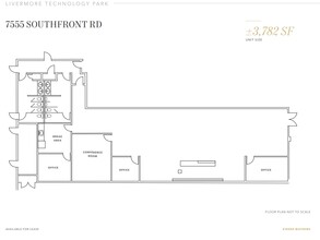 7633 Southfront Rd, Livermore, CA for rent Floor Plan- Image 1 of 1