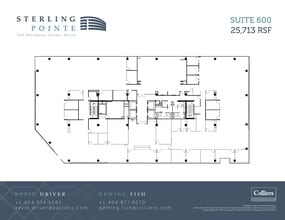 301 Perimeter Ctr N, Atlanta, GA to rent Floor Plan- Image 1 of 2
