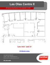 350 E Las Olas Blvd, Fort Lauderdale, FL for rent Floor Plan- Image 1 of 2