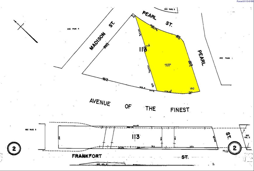 375 Pearl St, New York, NY for rent - Plat Map - Image 2 of 3