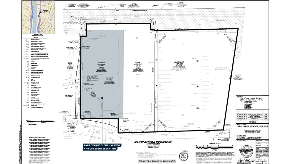 355 Exterior St, Bronx, NY for rent - Site Plan - Image 2 of 2